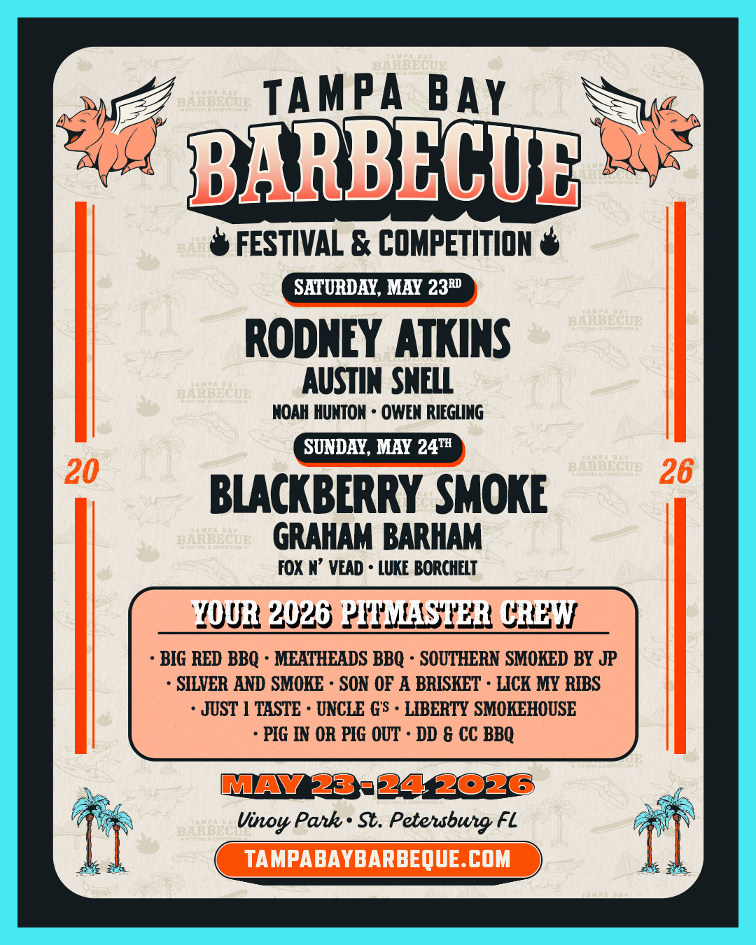 Tampa Bay Barbecue Festival & Competition 2026